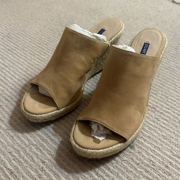 Suede Stuart Weitzman wedges - Picture 2 of 3